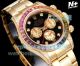 N+ Factory Swiss Rolex Daytona Rainbow Diamonds Yellow Gold Asia 7750 Replica Watch (3)_th.jpg